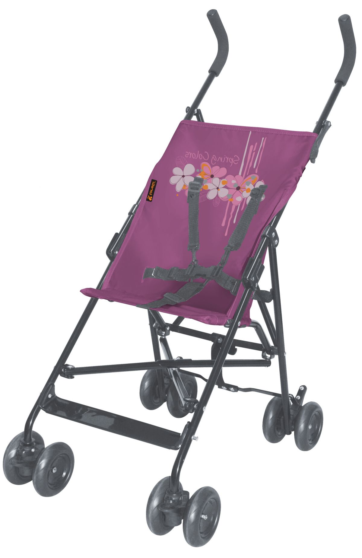 Коляска Bertoni FLASH (pink spring) 